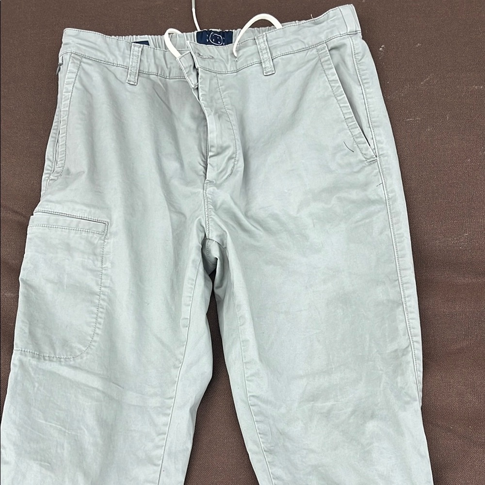 Men's Light Gray Cargo Pants